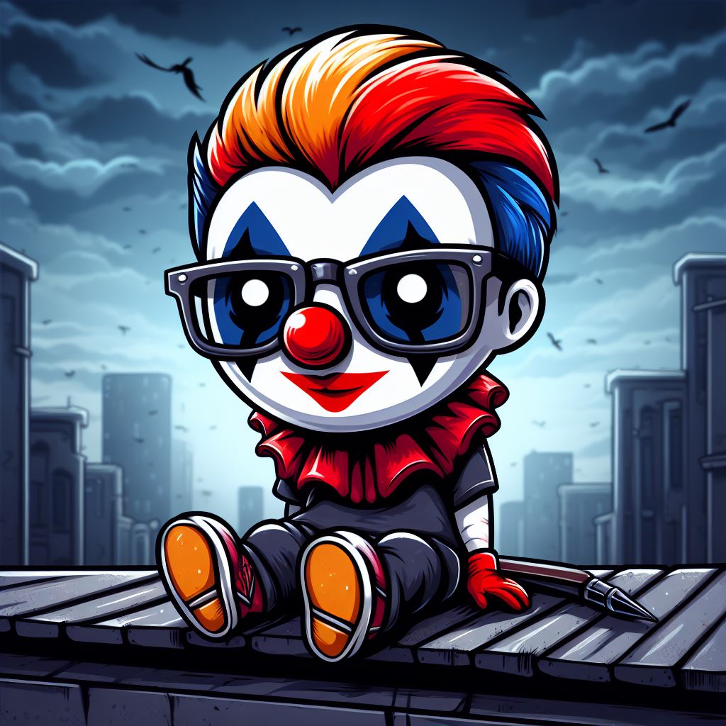 A clown